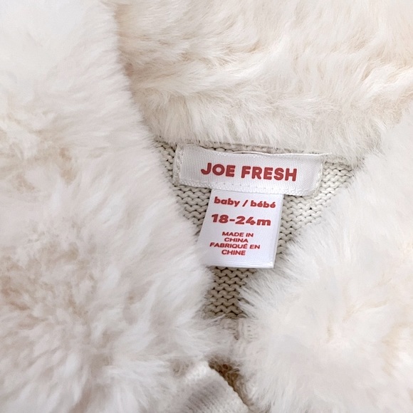 New Faux Fur White Shrug Cardigan - Picture 4 of 4